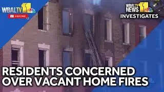 Residents concerned over fires at vacant homes