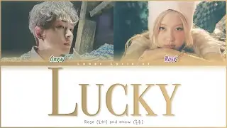 Ros&eacute; (로제) and Onew (온유) - 'Lucky' - (Color Coded Lyrics)