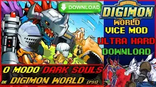 BAIXAR DIGIMON WORLD MOD VICE  (ULTRA HARDCORE) - PS1