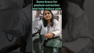 Brace #painrehabb #physiotherapist #health #posturebrace #ytshortsvideo ...