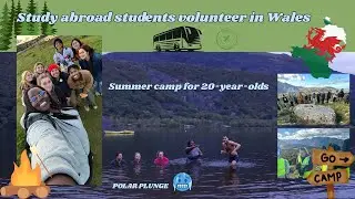 Sunrise Polar Plunge in Wales - Bonfire - Study Abroad Kids Volunteer At Snowdonia National Park