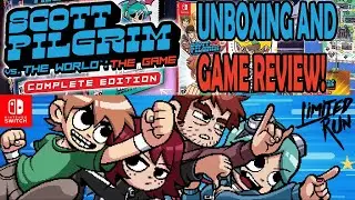 Scott Pilgrim vs The World Complete Edition Unboxing and Switch Game Review