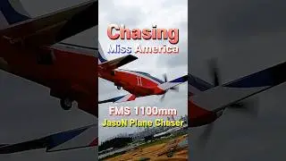 Chasing P-51D Mustang Miss America FMS wingspan 1100mm