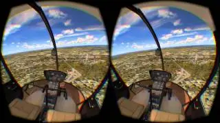 Oculus Rift DK2 + Prepar3d v2.5 R22 Helicopter Pro Flight Trainer Evolution