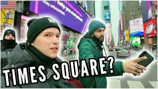ESTA &Eacute; A PIOR ZONA DE NOVA YORK?! TIMES SQUARE!🇺🇸