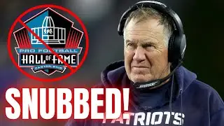 Bill Belichick SNUBBED From Hall Of Fame By Petty Voters Who Wanted PAYBACK