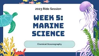Marine Science - Chemical Oceanography