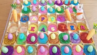 Easter Slime 2022 &ndash; Mixing Easter themed slime ★Most Satisfying Slime Video #44★ASMR★