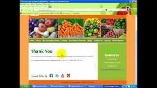 Organic Produce Delivery Sign Up Video
