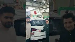 Javid afridi gifted MG to babar azam