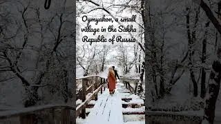 The coldest permanently inhabited place on earth is ..?? #facts #trending #shorts #russia