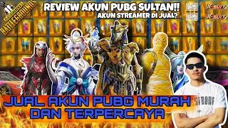 JUAL AKUN PUBG SULTAN MURAH MERIAH DI JAMIN AMAN || PUBG MOBILE INDONESIA