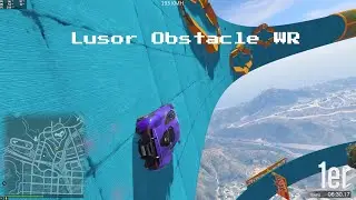Lusor Obstacle WR @Rene3451YT #gta5 #pc #parkour #wallride  🇨🇵