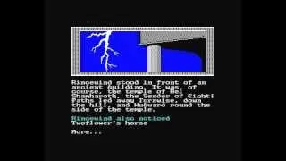 Colour of magic text adventure game walkthrough part 2 ZX Spectrum