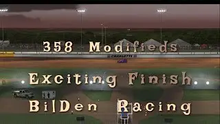iRacing  358 Modifieds with an Exciting Finish