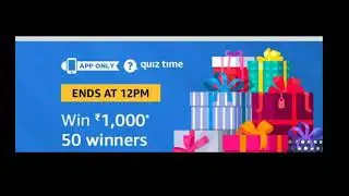 Amazon quiz answer added 22 February 2019