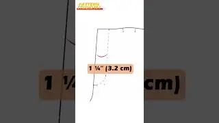 Extended Pant Fly from Top of Waistband [Pattern Making Tutorial] 