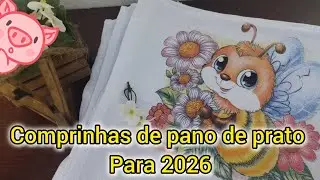 Primeira comprinhas de pano de prato de 2026💞