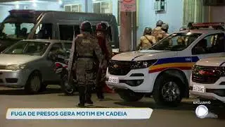 Detentos fazem motim após fuga de presos em Contagem (MG)