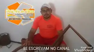 Ateliê Arte Em Fibras - Ponto de Fibra Sintética em Formato de T