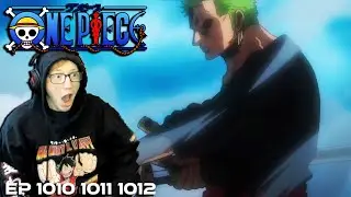 ZORO IS TIRED OF GAMES!!! | One Piece Episodes 1010, 1011, 1012 Reaction (Wano Wednesday #18)