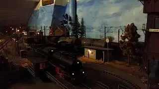 BR 55 und BR 80 Abendd&auml;mmerung