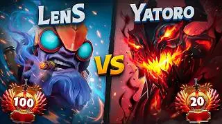 He took revenge on the invincible Yatoro | LenS vs. Yatoro