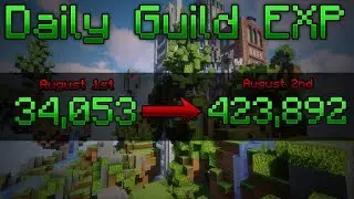 How To Level Up FAST In The New Hypixel Guild Update!
