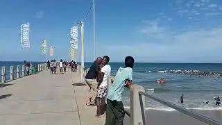 vid20260110150007 - Showing Durban CBD beaches excl Suncoast and Ushaka on final holiday weekend