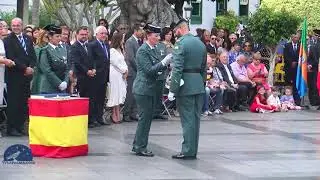 La Guardia Civil celebra su Patrona y el Día Nacional con un desfile en Los Llanos de Aridane