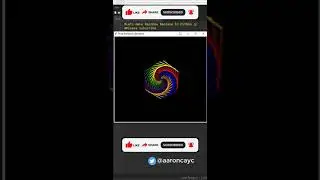 Love coding ❤️❤️ Print Rainbow Benzene using python #shorts #coding #programming