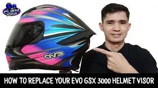How to Replace Your Evo GSX 3000 Helmet Visor