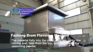 food seasoning machine price | automatic snacks seasoning machine |food flavoring machine for sale