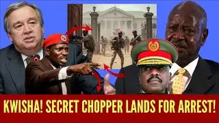 BREAKING! MUSEVENI FLEES AS 30 ICC OFFICERS LAND AMID 22 NUP MEMBERS K!LLED - BOBI FINISHES MUHOOZI!