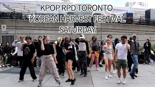 [KPOP IN PUBLIC] KPOP RANDOM PLAY DANCE @ KOREAN HARVEST FESTIVAL TORONTO SATURDAY