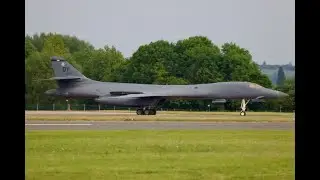 B1 Lancer Bombers Landing at RAF Fairford June 2023