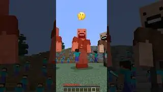They Never Expected Herobrine To Fight Back vs Emoji Reaction #minecraft #shorts #meme
