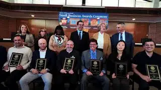 Town of Hempstead Hosts Their Annual Small Business Awards in Bennett Pavilion at Town Hall