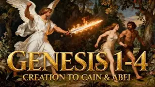 From Eden to Exile: Adam & Eve's Story | Genesis 1-4 | Peaceful Bible Narration for Sleep