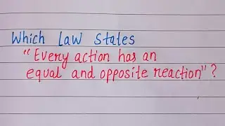 Which Law States 
