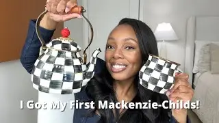 Mackenzie Childs Teapot and Teacup Review