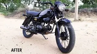Hero Honda CD DAWN Full Modification | Black Pearl Edition @broyal. #hero #honda #modified