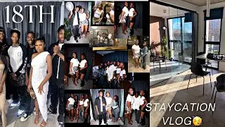 18TH STAYCATION BIRTHDAY VLOG 2023 FT FRIENDS!