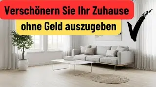 💡📌12 Ideen, um dein Zuhause zu verbessern und zu dekorieren — ganz ohne Geld auszugeben