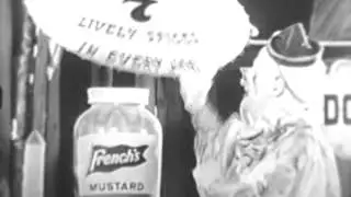 VINTAGE 1961 FRENCH'S MUSTARD & FRENCH'S BARBECUE SAUCE COMMERCIAL