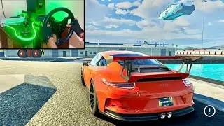 Porsche 911 GT3 RS | The Crew Motorfest |Steering Wheel Gameplay 