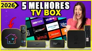 As 5 Melhores TV BOX De 2026! Tem Boa e Barata, Tv Box 4K, Com Alexa e Outras