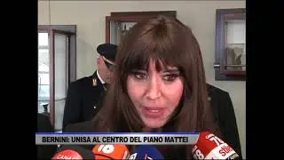 IL MINISTRO MARIA BERNINI A FISCIANO, UNISA AL CENTRO DEL PIANO MATTEI - SERVIZIO TG DEL 07/11/2025