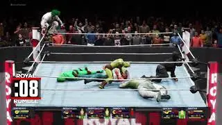 WWE 2K20 Custom Characters royal Rumble part 1