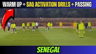 🎯Warm Up + SAQ Activation Drills  + Passing Drills  Senegal